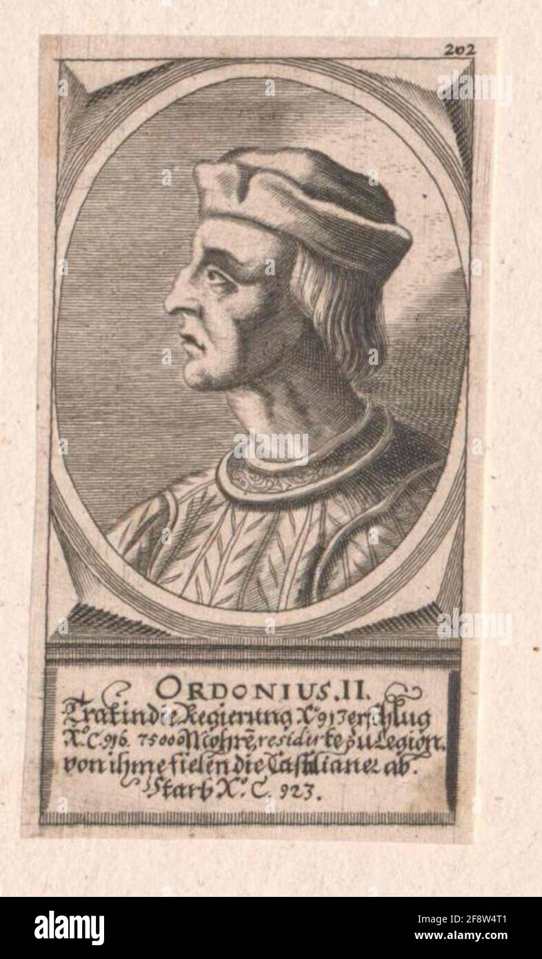 Ordoño II, King of Asturias and León Stock Photo Alamy