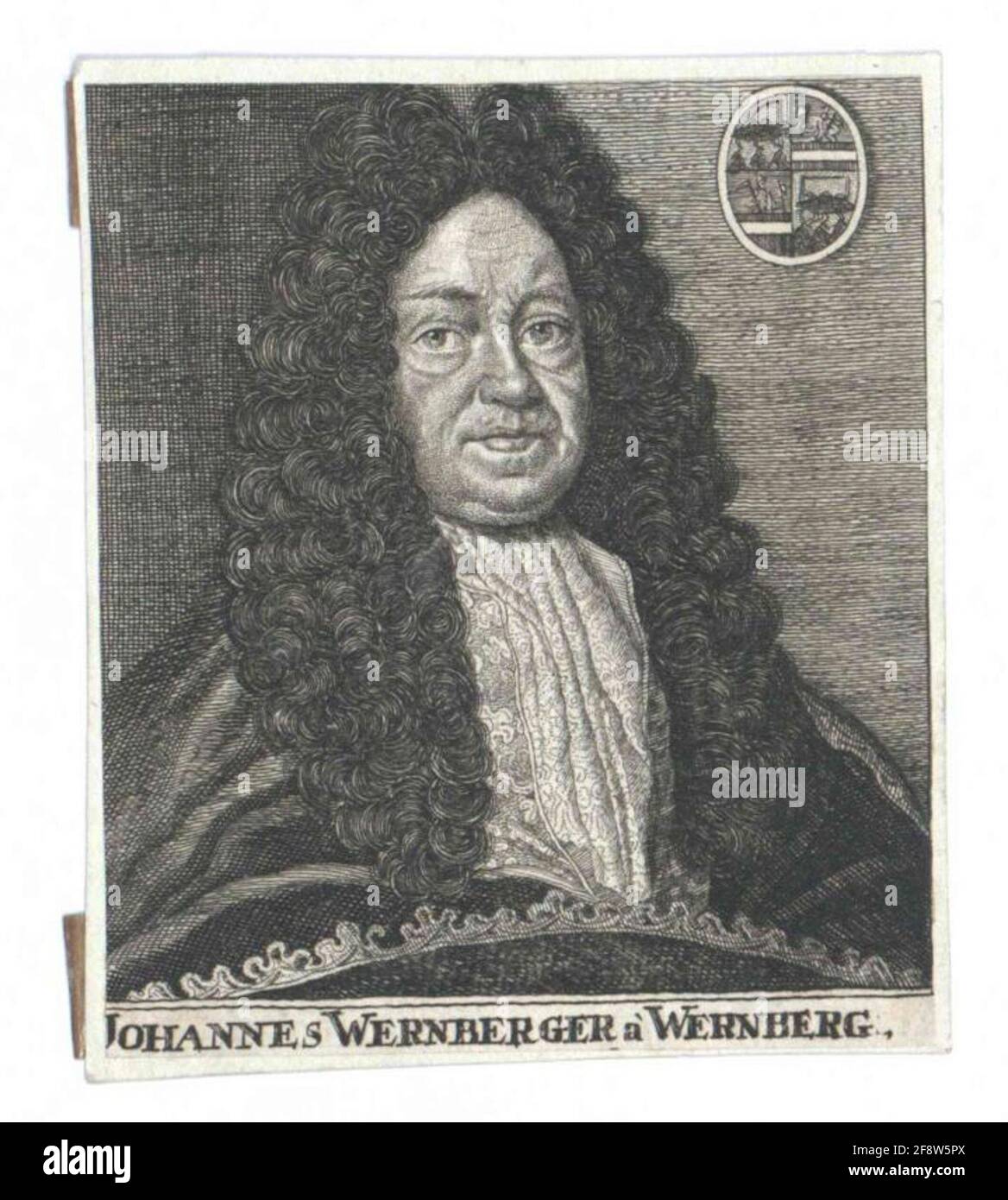 Wernberger von Wernberg, Johann. Stock Photo