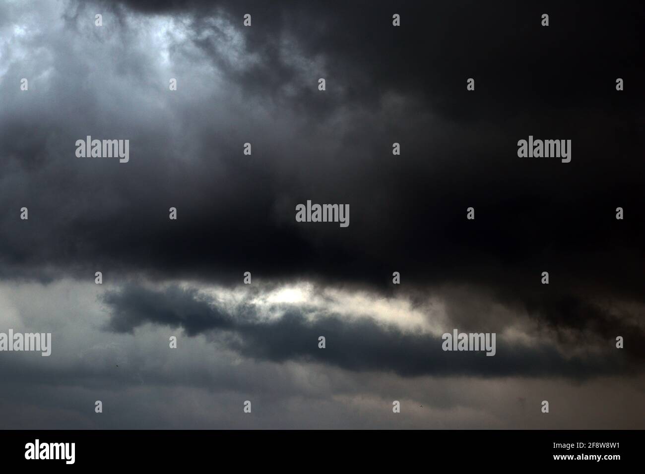 Dark cloud sky that heavy rain will coming soon Stock Photo - Alamy