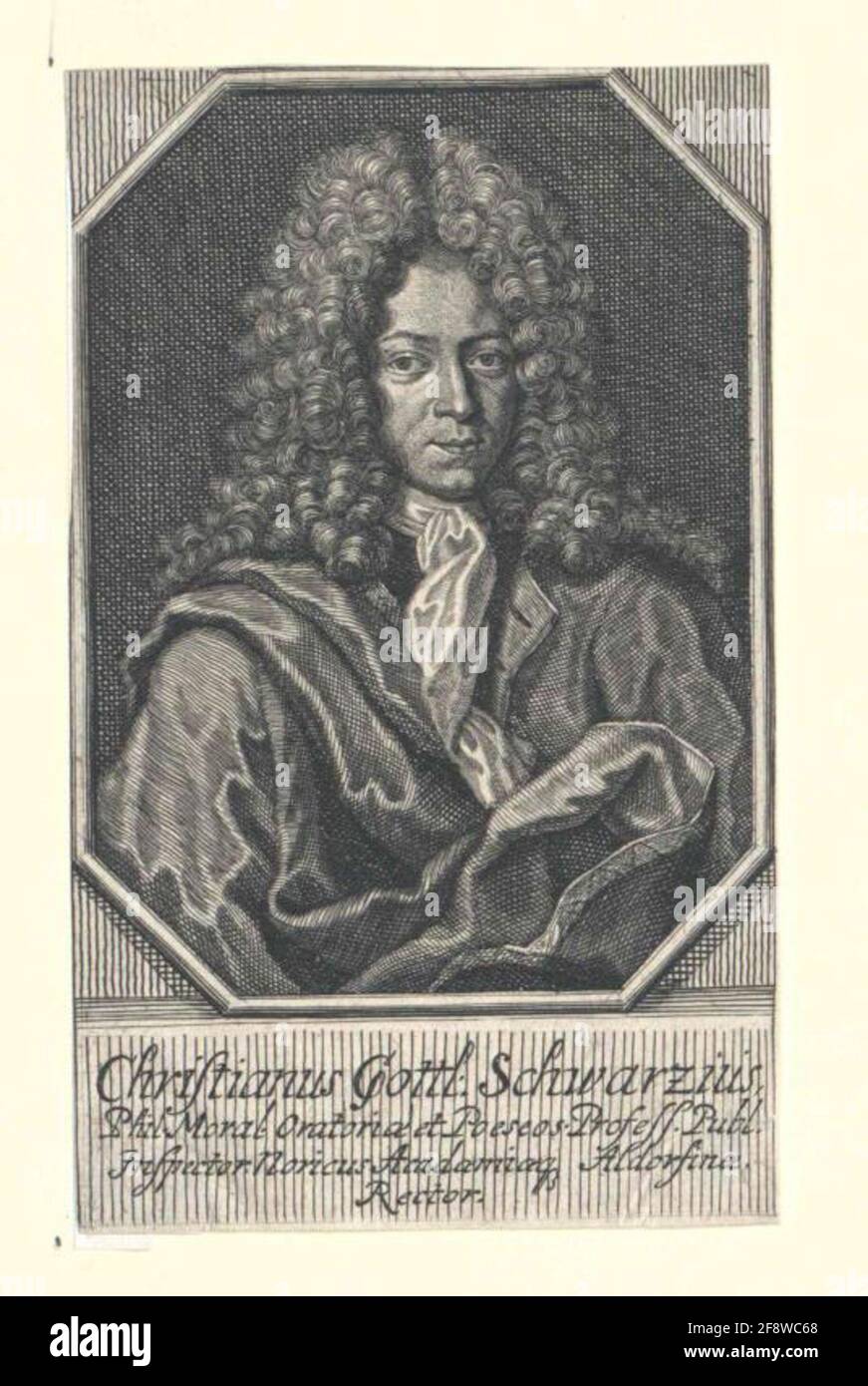 Black, Christian Gottlieb Stecher: Mentzel, Johann Georg (1677 Stock ...
