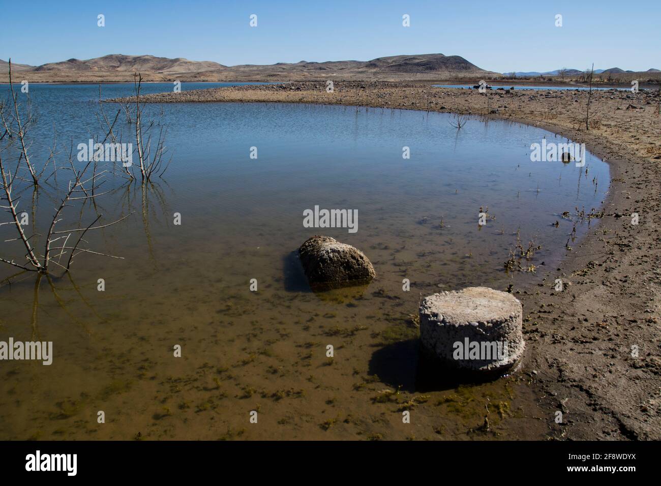 Lahontan reservoir nevada drought hires stock photography and images
