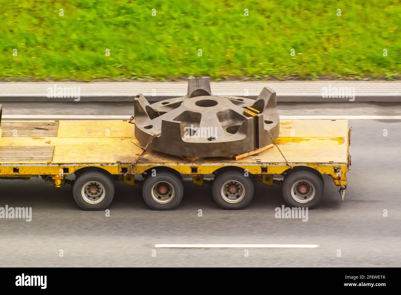 Earth moving truck wheels hi-res stock photography and images - Alamy