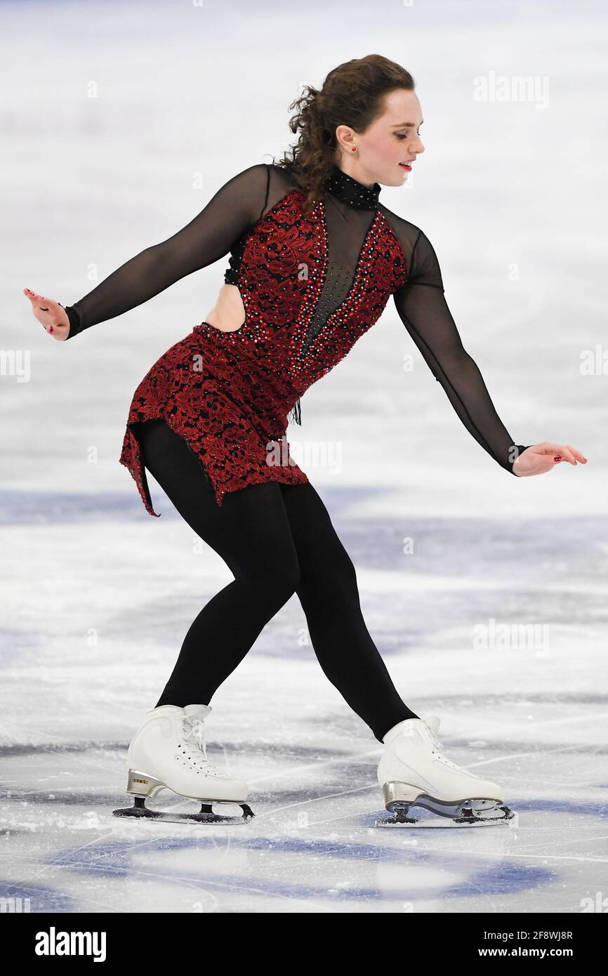 Josefin TALJEGARD SWE, during Ladies Short Program at the ISU World