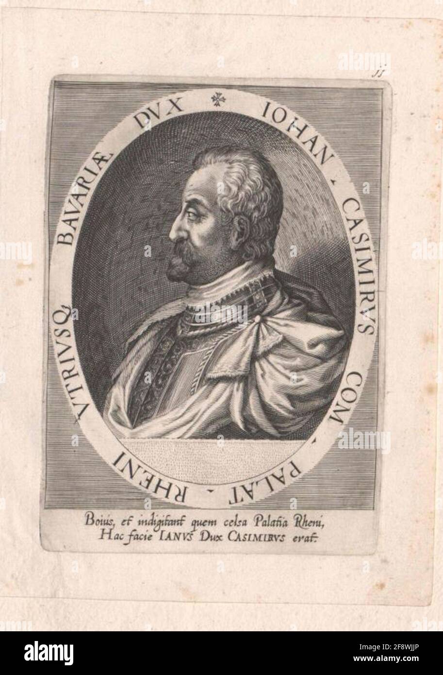 Johann Kasimir, Pfalzgraf of ZweibrückenKleeburg Stock Photo Alamy