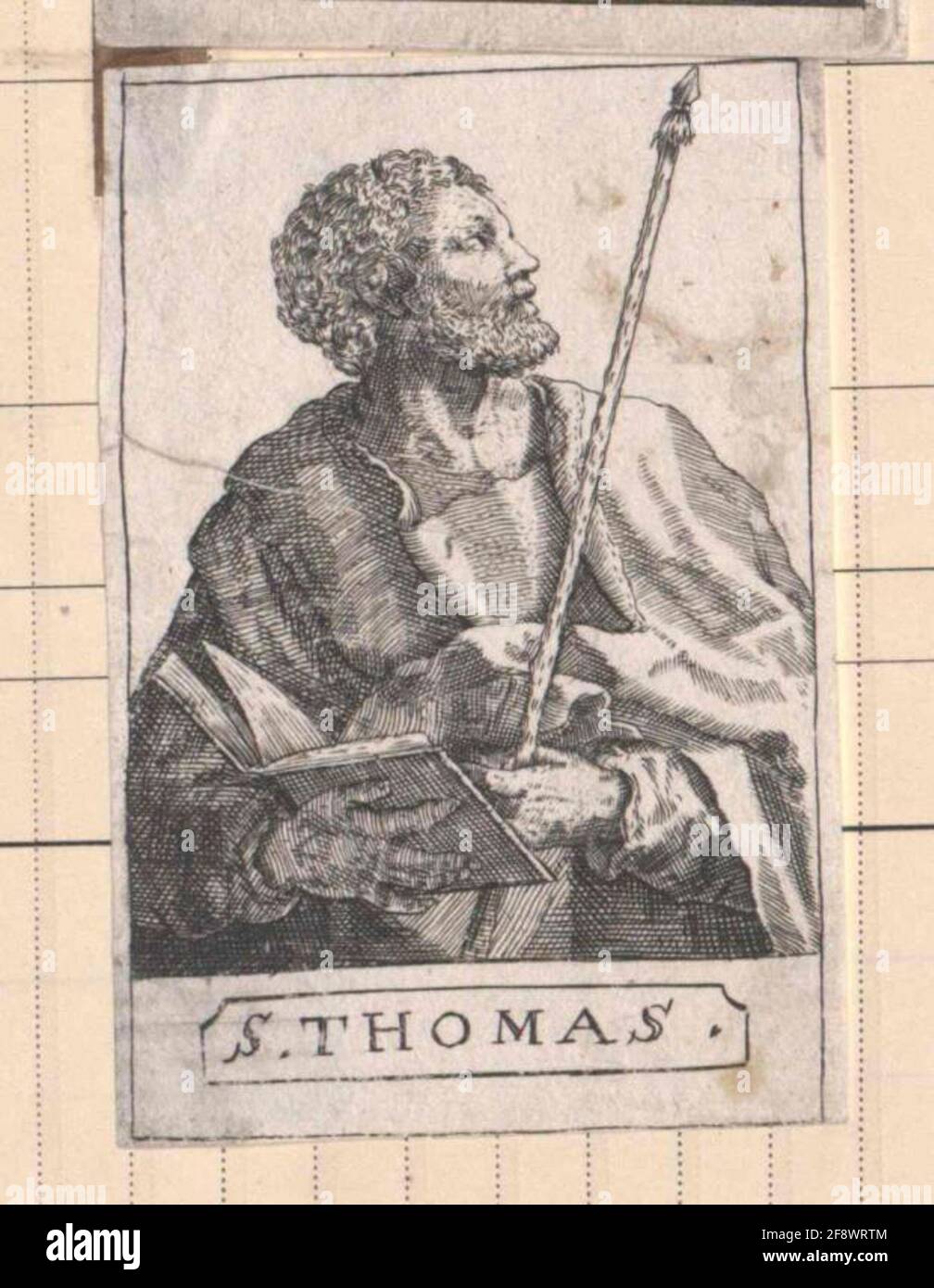 Thomas Holy Thomas, Holy Apostles Stock Photo - Alamy