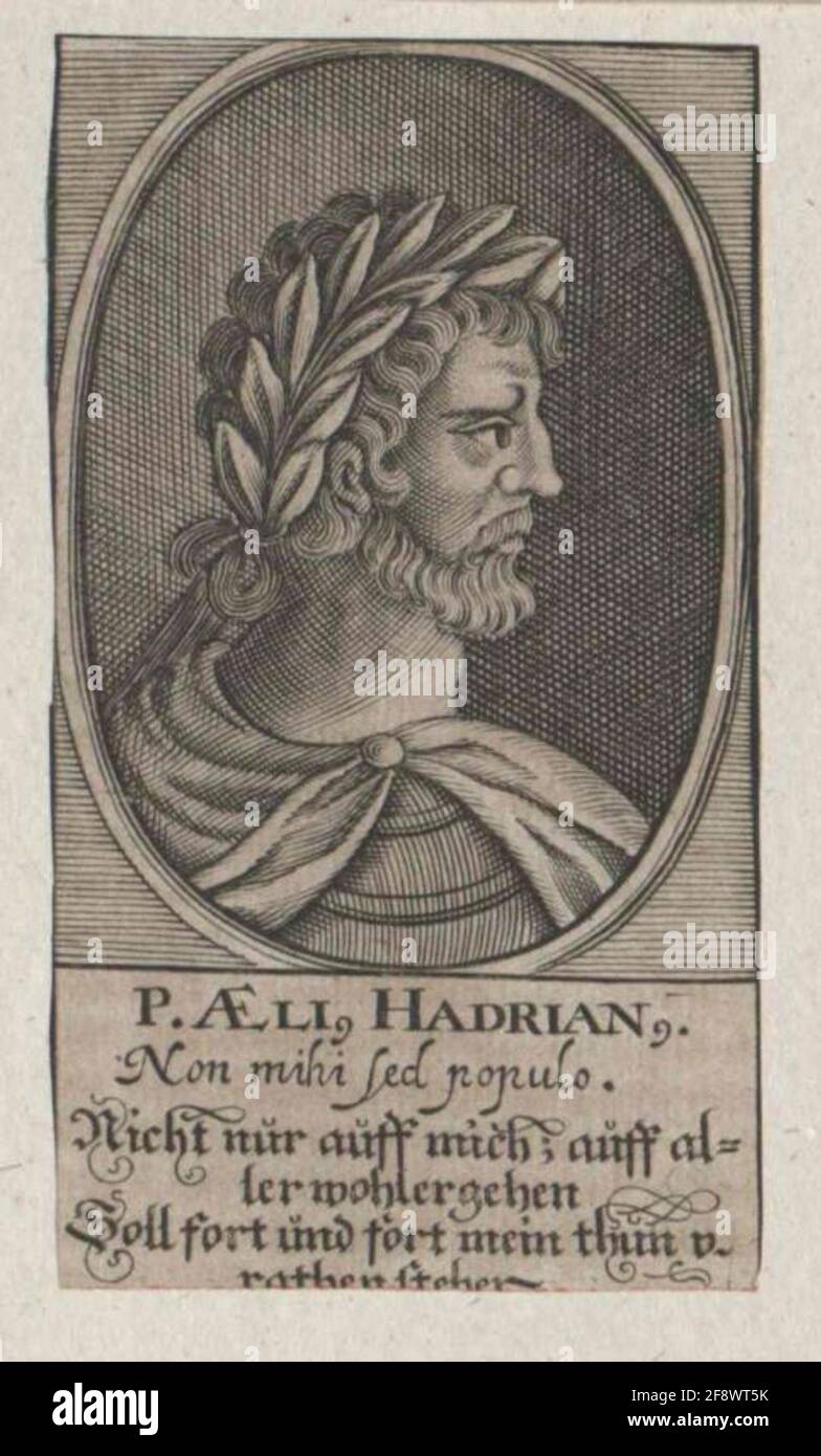 Hadrian, Roman emperor Stock Photo - Alamy