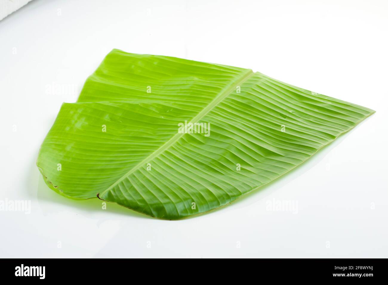 Banana leaf,fresh green banana leaf textured background which is mostly used in south india for