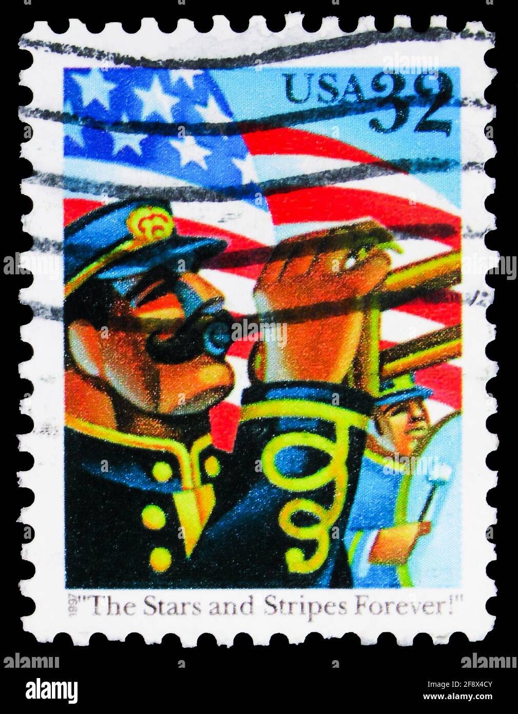 book of U.S. forever postage stamps Stock Photo - Alamy