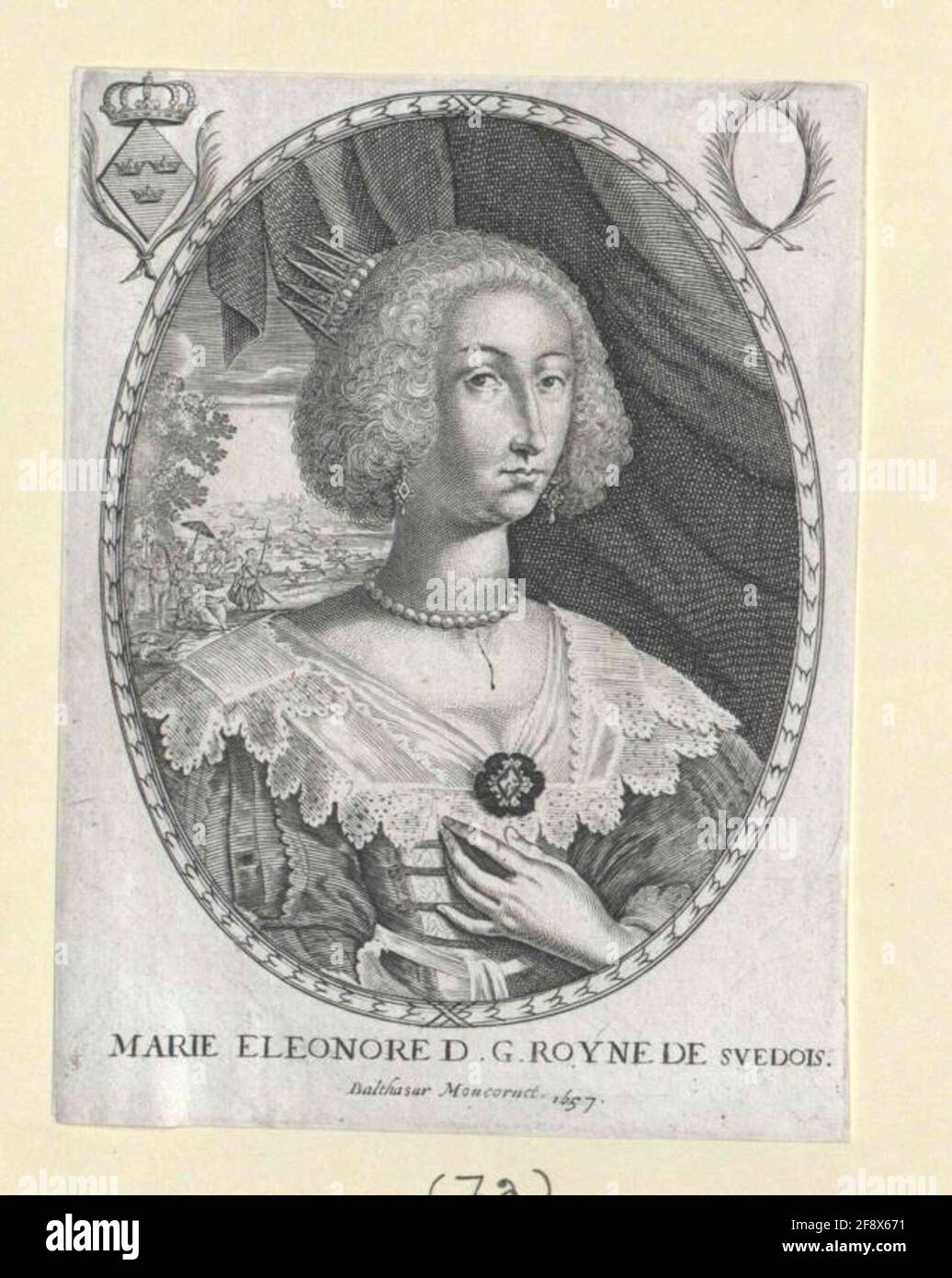 Marie Eleonore, Princess of Brandenburg Stock Photo Alamy