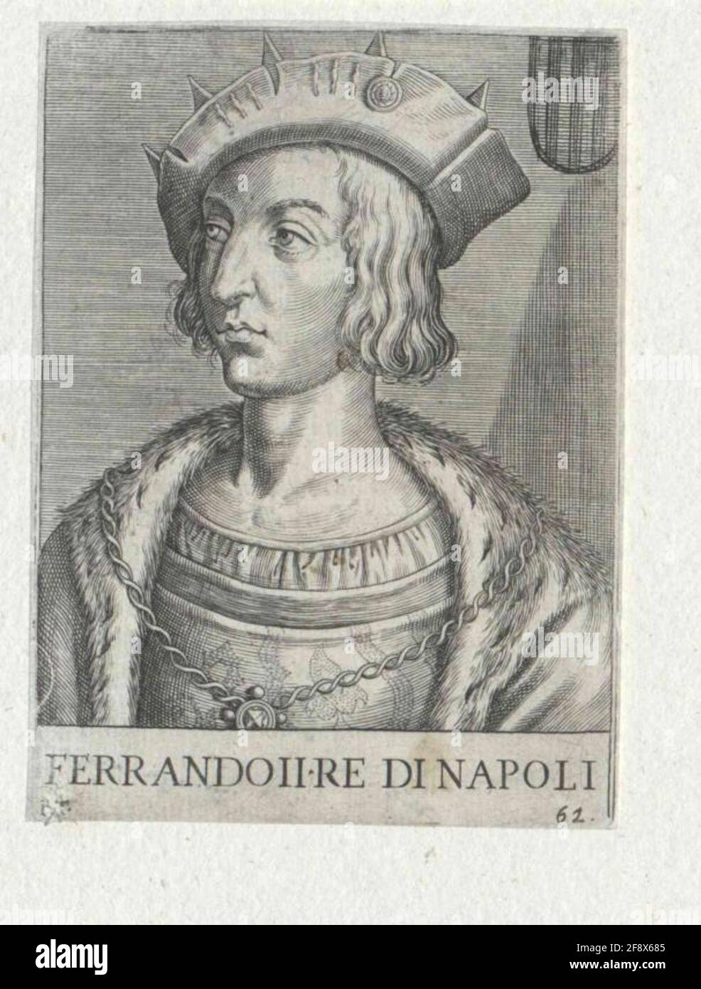 Ferdinand II., King of Naples Stock Photo - Alamy