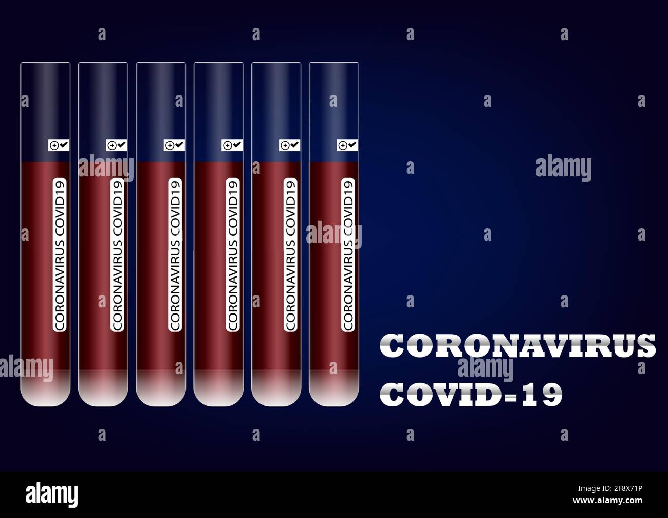 Microbiological blood test results show positive for Novel Coronavirus