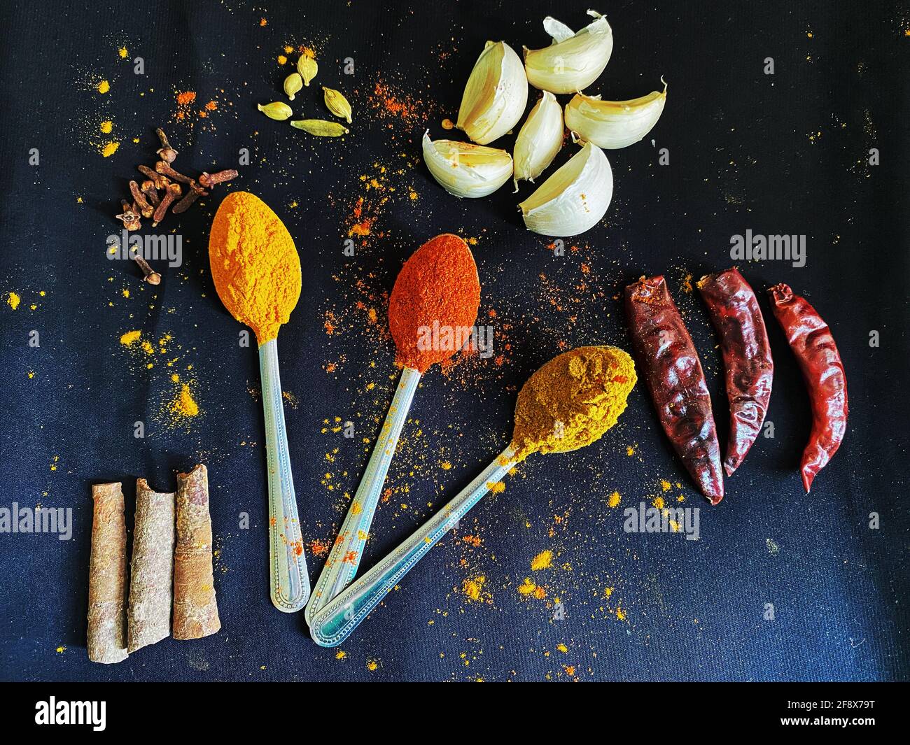 Indian Spices Top High Resolution Stock Photography and Images Alamy