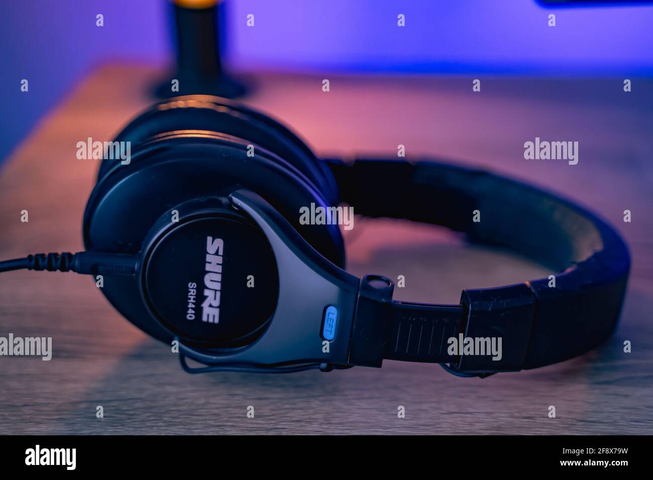 Headphones Stock Photo