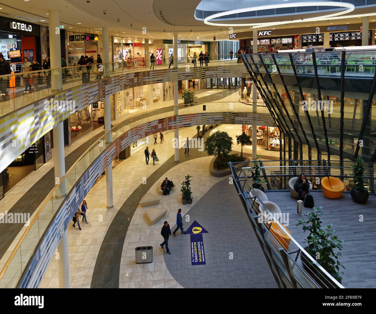 Milaneo shopping center hi-res stock photography and images - Alamy