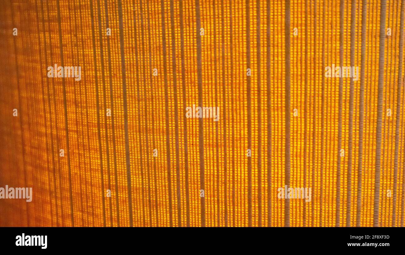 Cape Town, South Africa 06042021 Vintage, dusty orange lamp shade