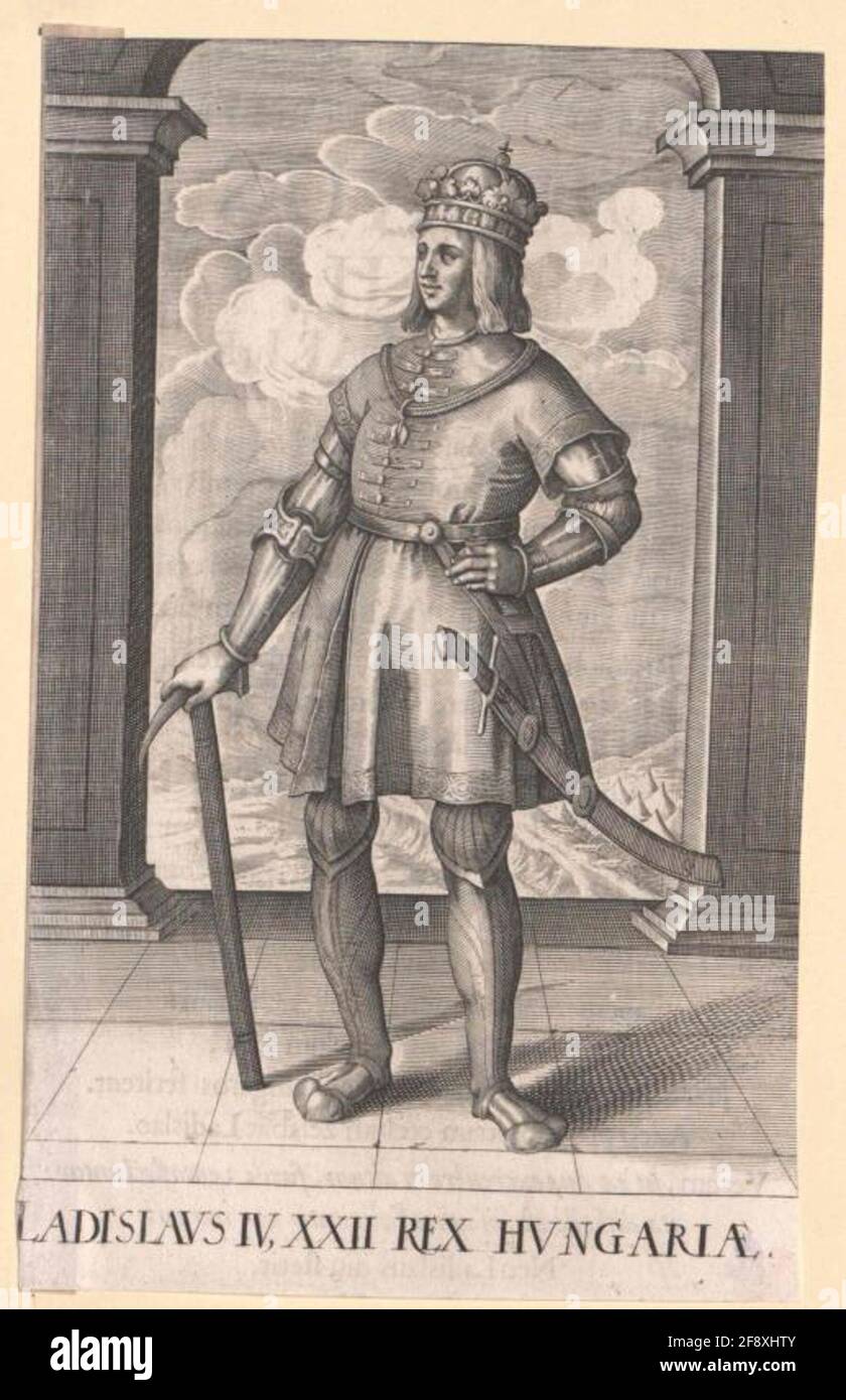 Ladislaus IV, King of Hungary. Stock Photo