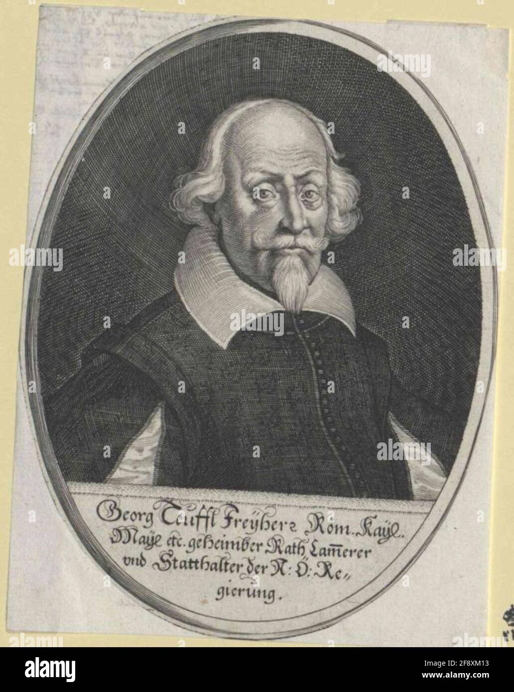 Teufel, Freiherr von Guntersdorf, George. Stock Photo