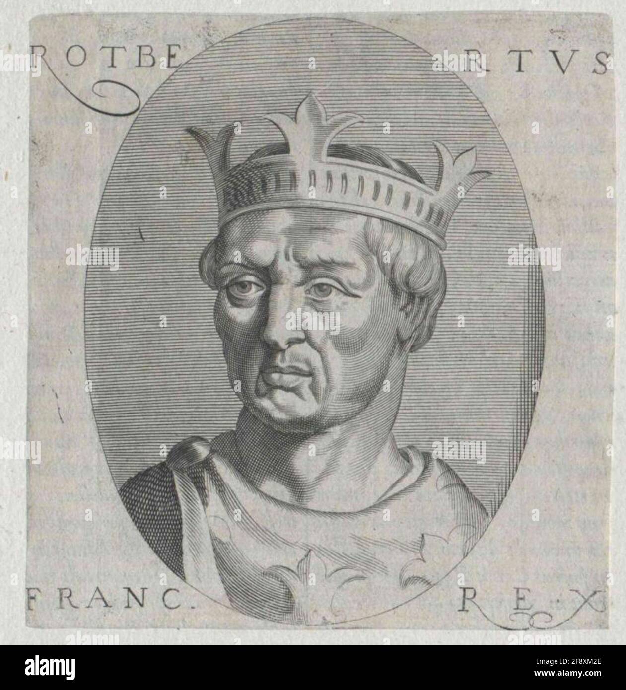 Robert I, King of France Stock Photo Alamy