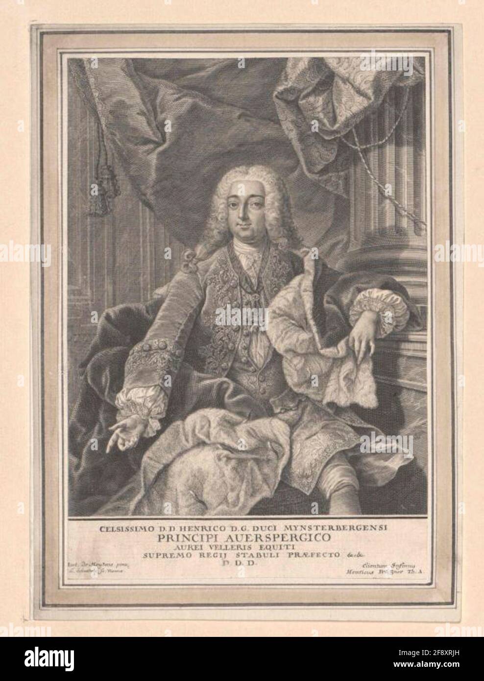 Auersperg, Heinrich Joseph Prince of Stock Photo Alamy