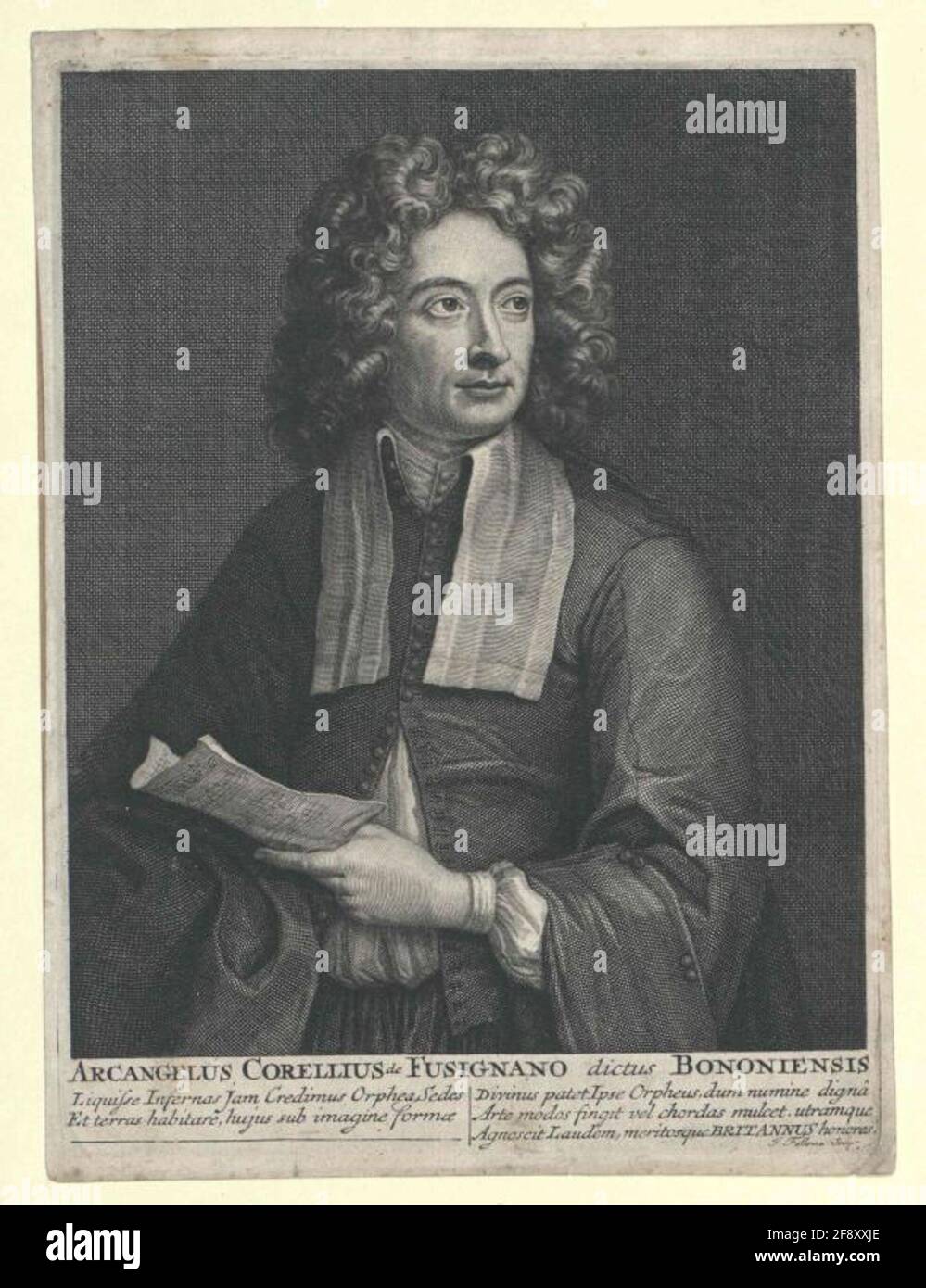 Corelli, Arcangelo Stecher: Folkema, Jacobdation: 1712 / 1767Sort: Stock Photo