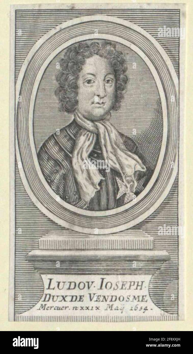 Vendôme, Louis Joseph Duc de Stock Photo Alamy