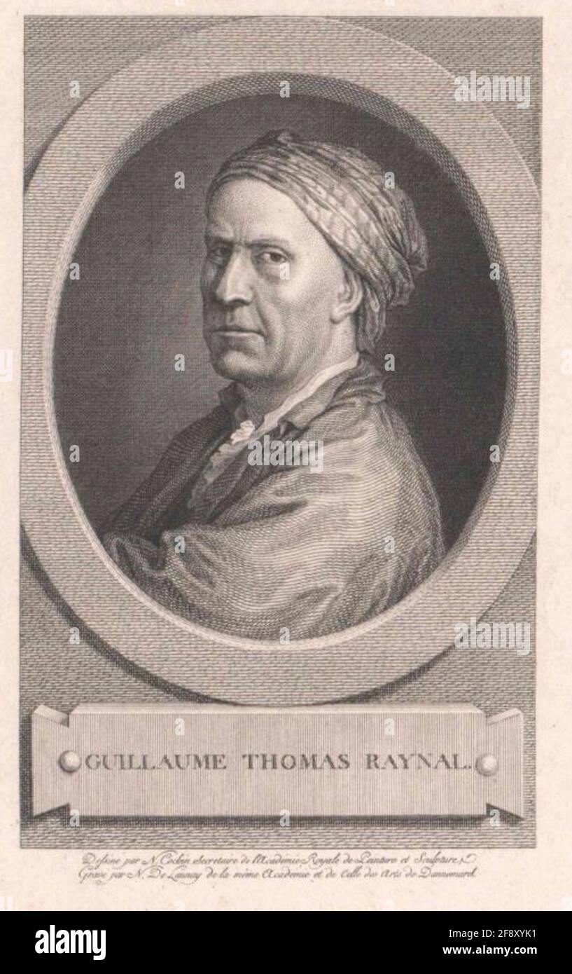 Raynal, Guillaume Thomas Stock Photo Alamy