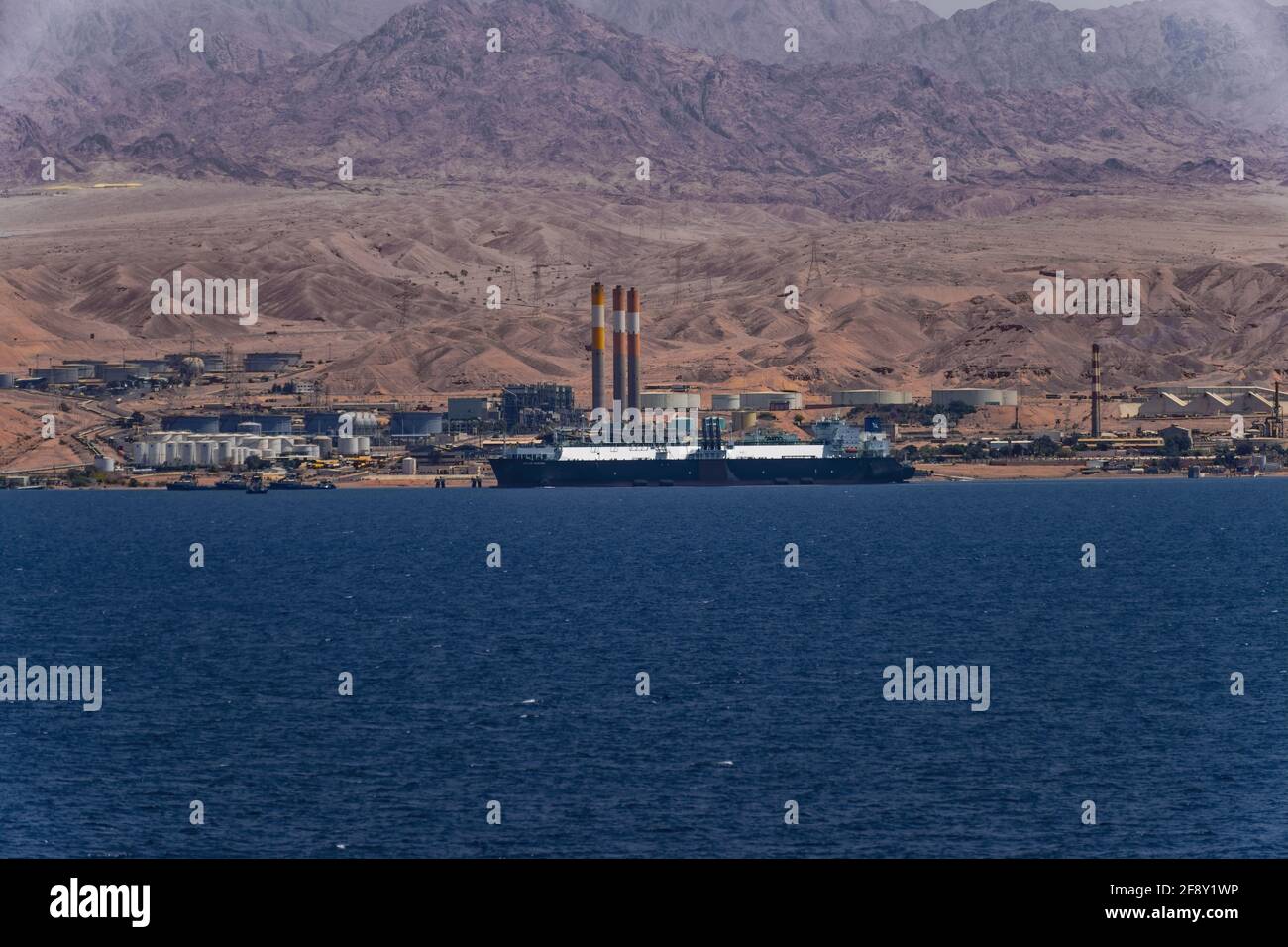 Crude Oil Plant, Gulf Of Oman, Salalah, Oman Stock Photo Alamy