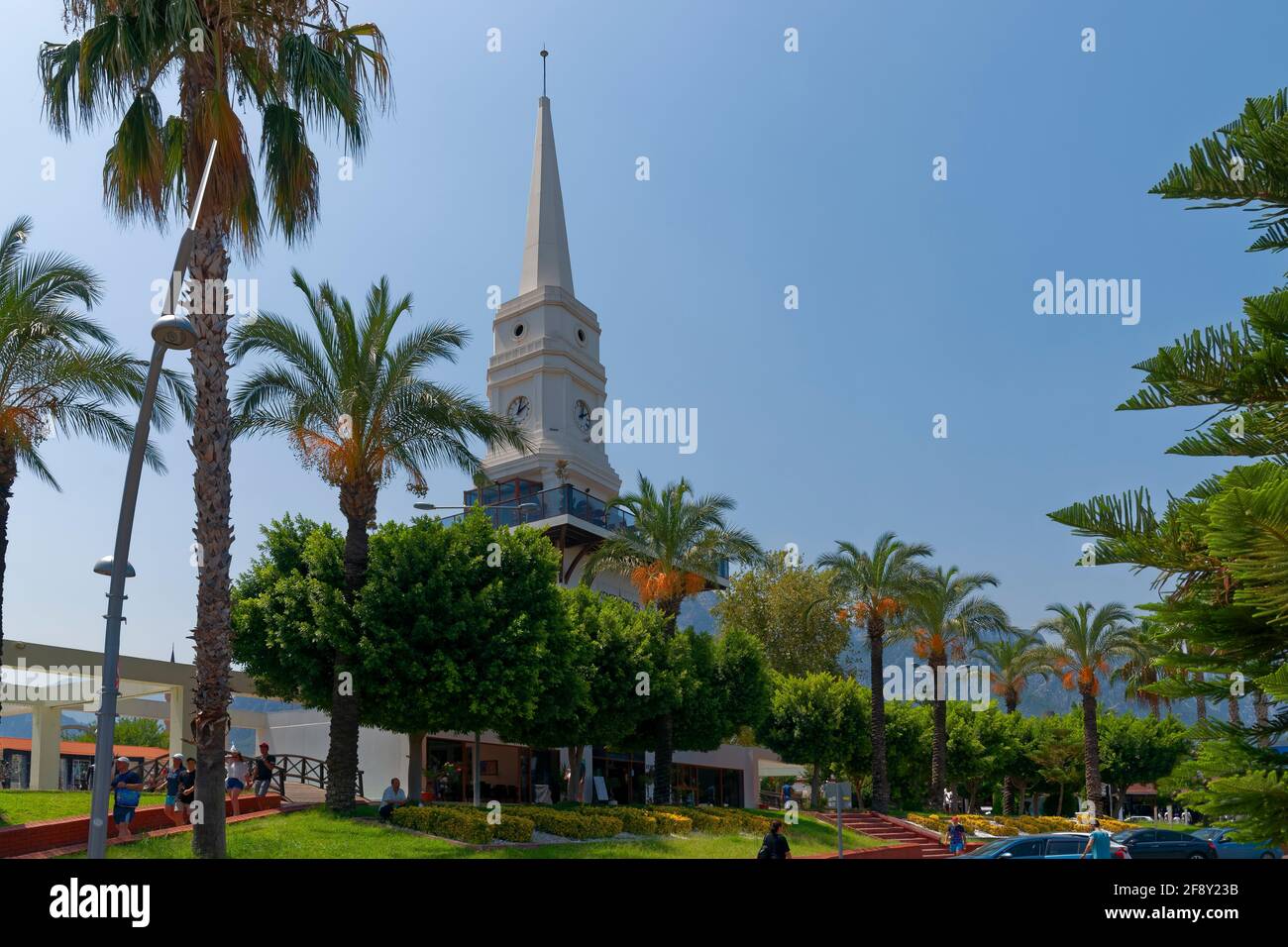 Kemer Tower, Kemer, Antalya, Turkey Stock Photo Alamy