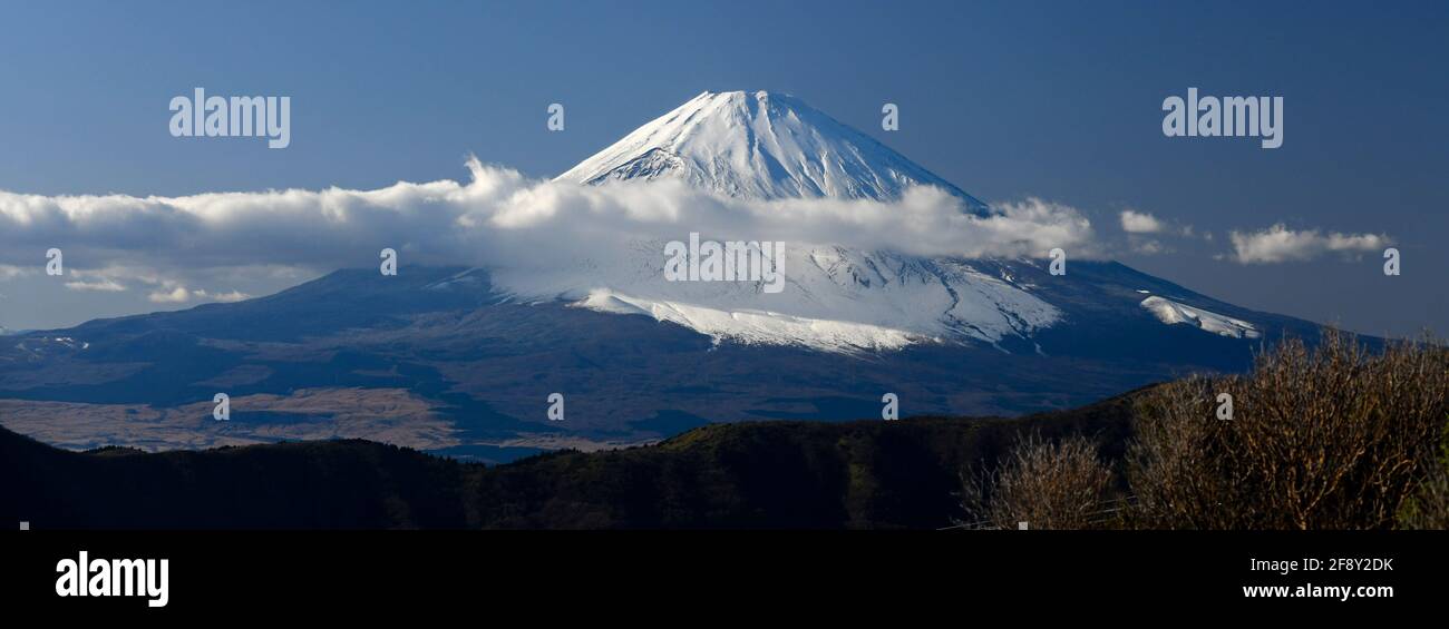 Majestic Mount Fuji, Tokyo, Japan Stock Photo