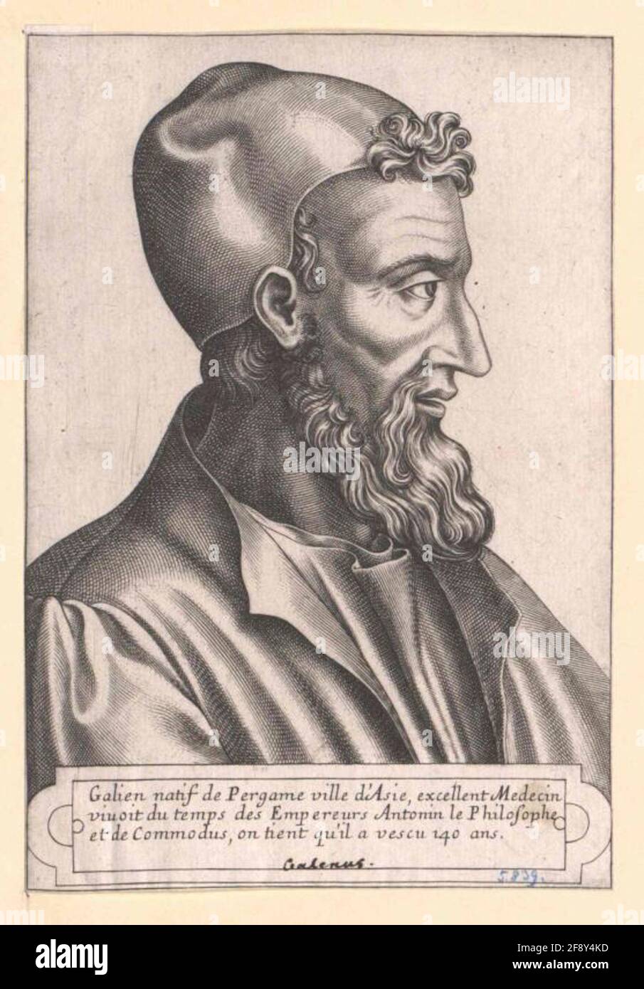 Galen 1651/1751 Stock Photo