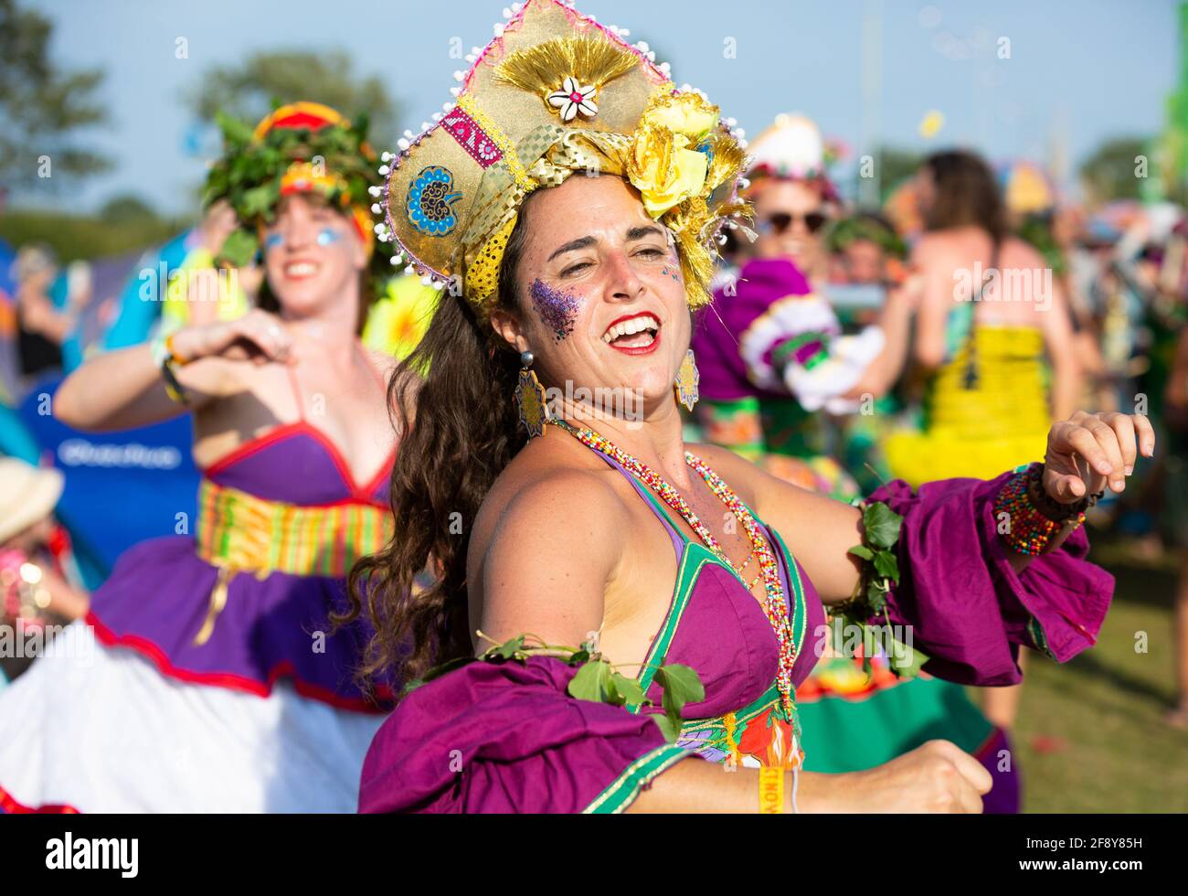 Shambala Festival Northamptonshire, UK, Shambala 2020 & 2021 have both been cancelled due to Covid Stock Photo