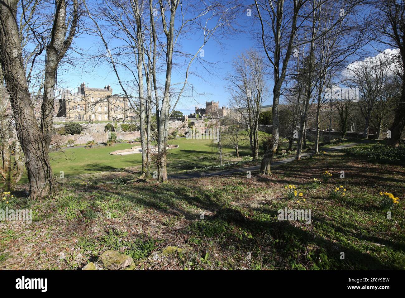 Scotland, Ayrshire,Culzean Castle& grounds 12 Apr 2021 Stock Photo