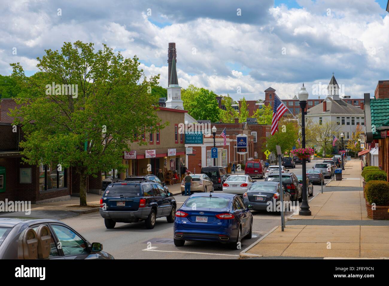 Historic commercial building on Nason Street near Main Street in ...