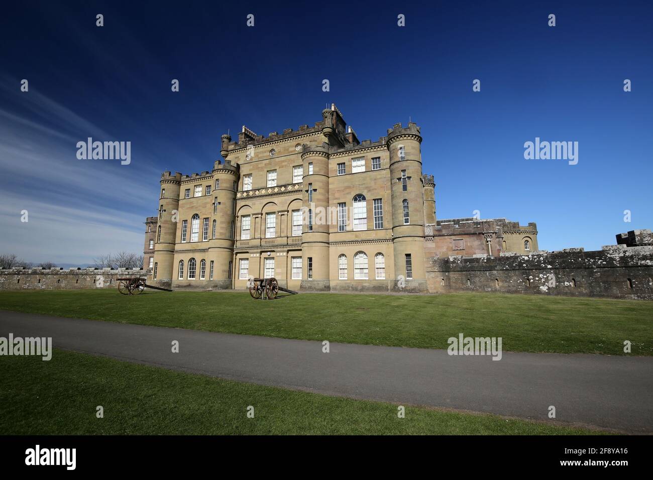 Scotland, Ayrshire,Culzean Castle& grounds 12 Apr 2021 Stock Photo