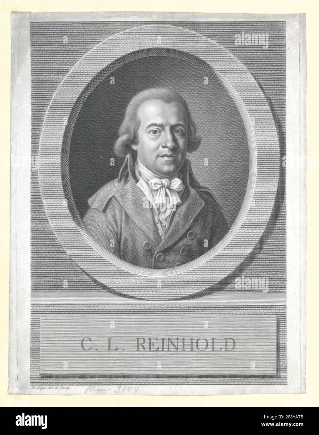 Reinhold, Karl Leonhard Stecher: Lips, Johann Heinrich Stock Photo