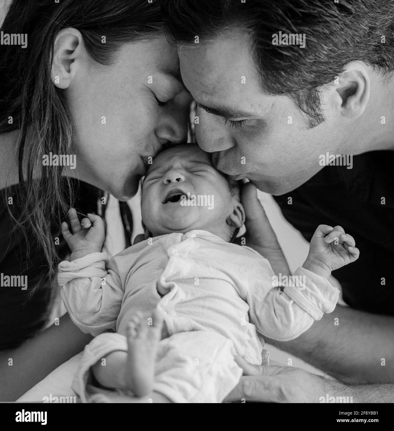 Portrait Of Parents With Newborn Baby Stock Photo Alamy Portrait Of Parents With Newborn Baby Stock Photo Alamy