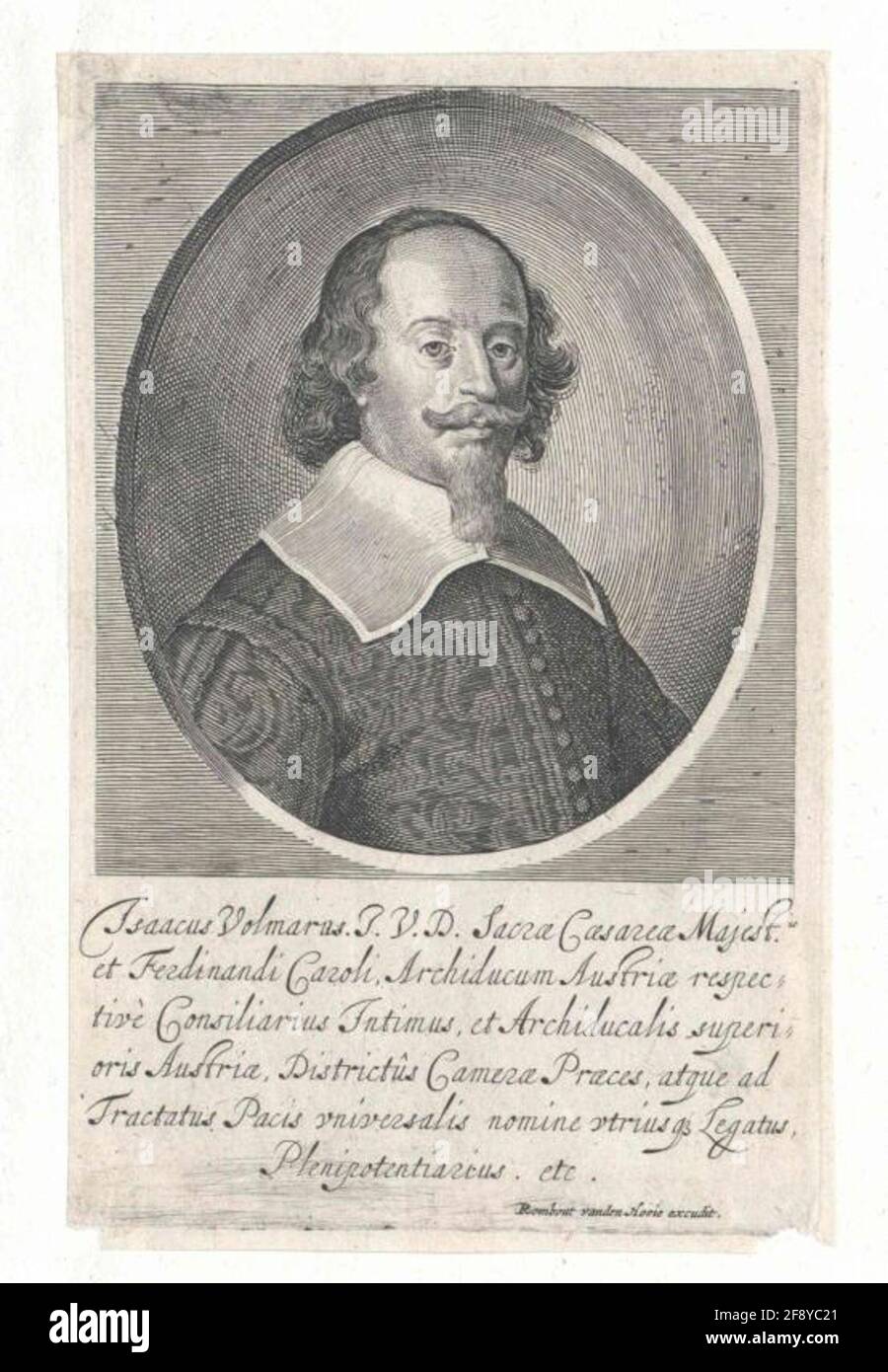 Volmar, Freiherr von Rieden, Isaak Publisher: Hoeye, Rombout Van Denadation: 1637/1671 Stock Photo
