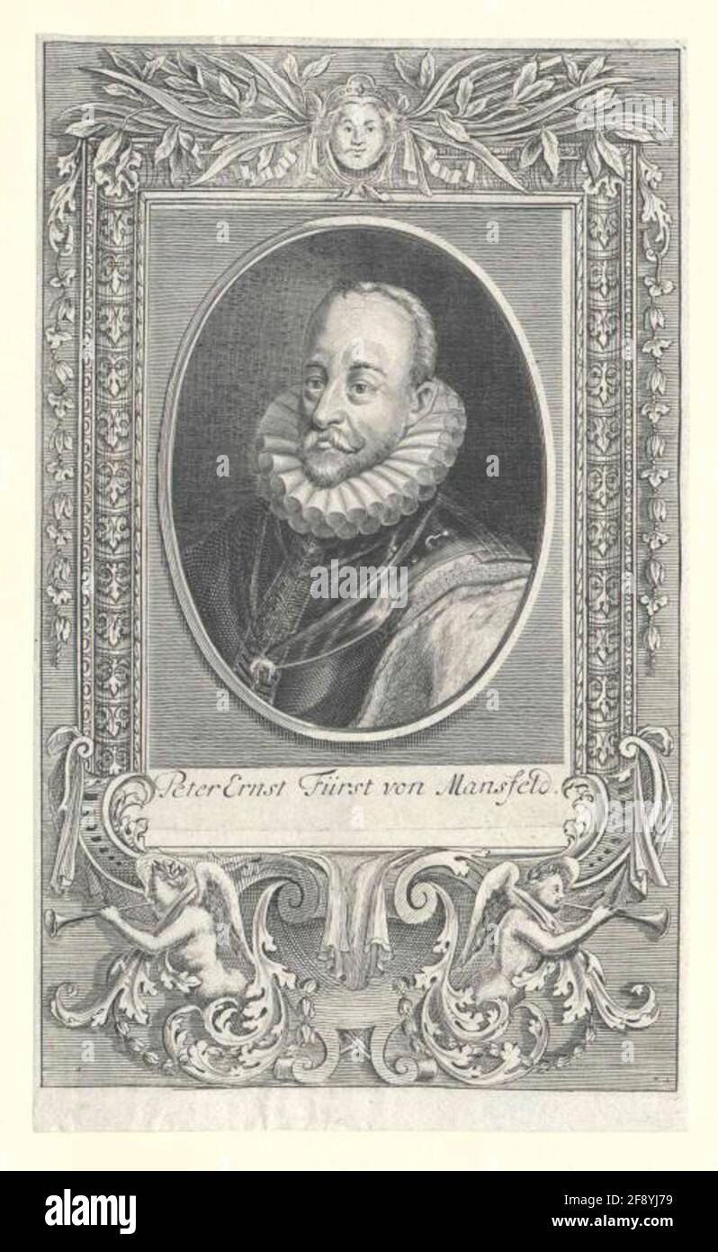 Passe the Elder Portrait of Peter Ernst von Mansfeld 1593