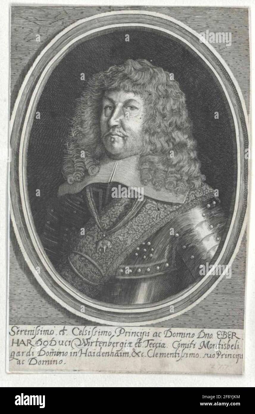 Eberhard III., Duke of Württemberg Stock Photo Alamy