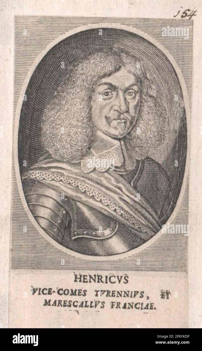 Turenne, Henri of the Tower of Auvergne, Viscount Stock Photo Alamy