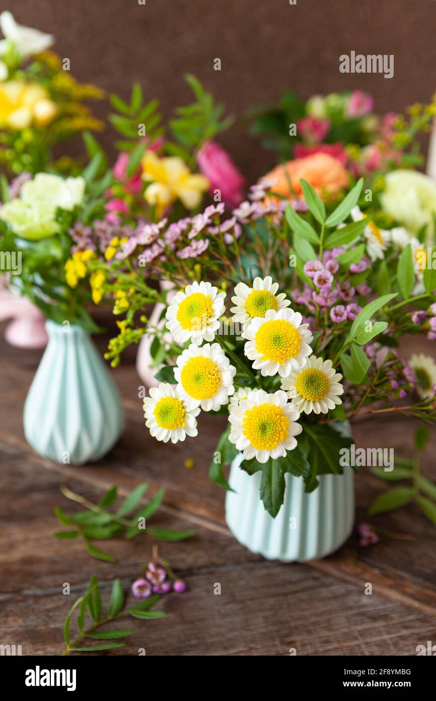 Colorful Spring Flowers Stock Photo - Alamy