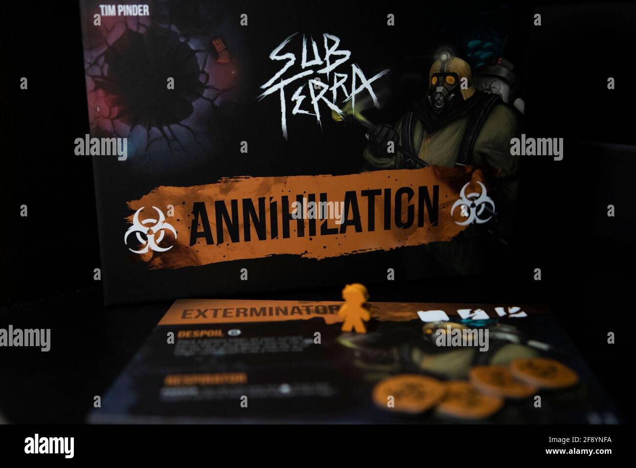 Sub Terra board game by Inside the Box board games publisher, a coop