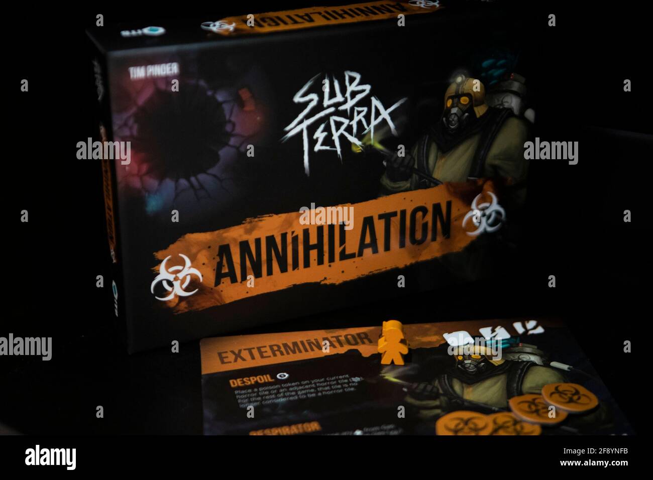 Sub Terra board game by Inside the Box board games publisher, a coop