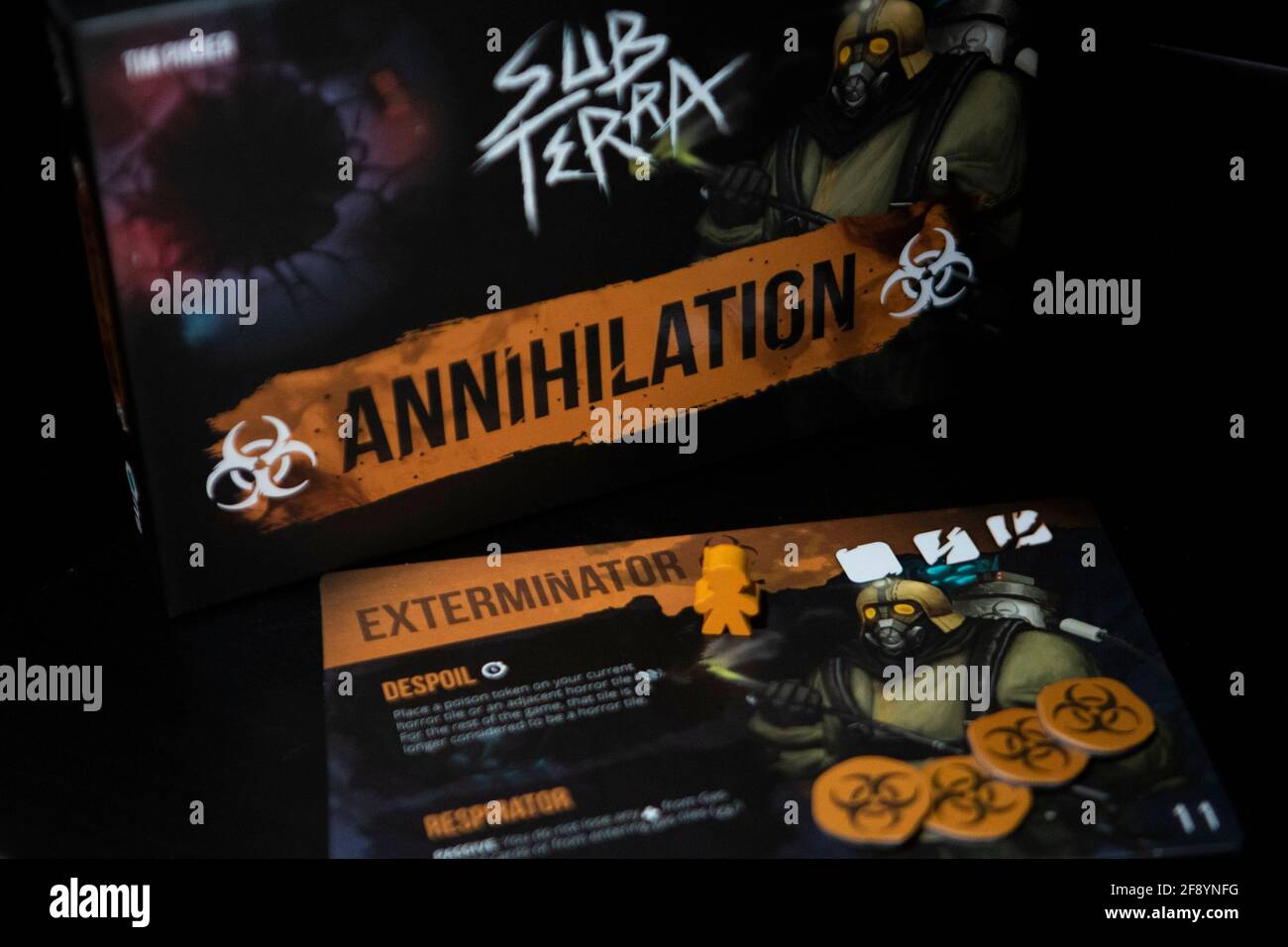 Sub Terra board game by Inside the Box board games publisher, a coop