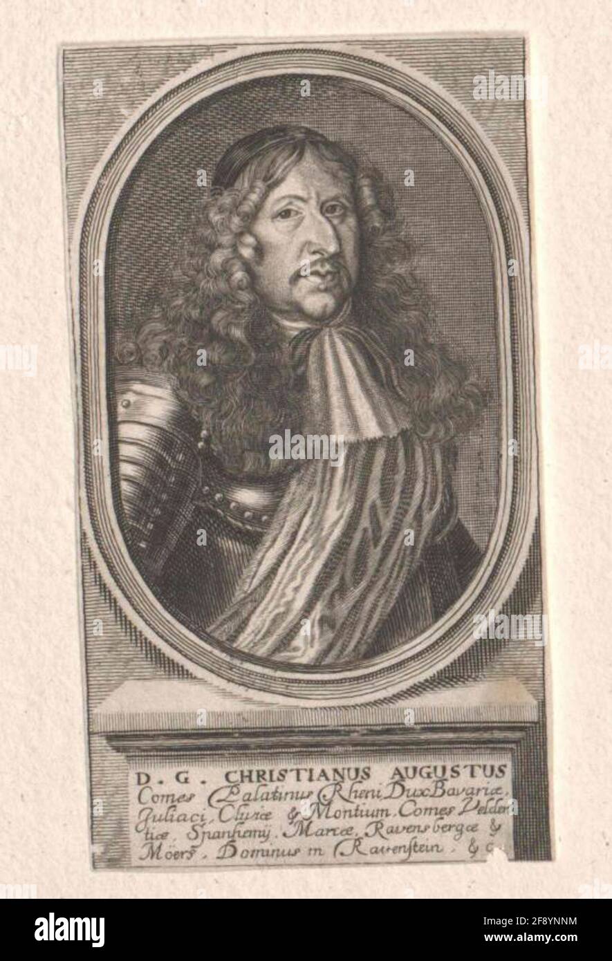 Christian August, Pfalzgraf and Prince of Sulzbach Stock Photo Alamy