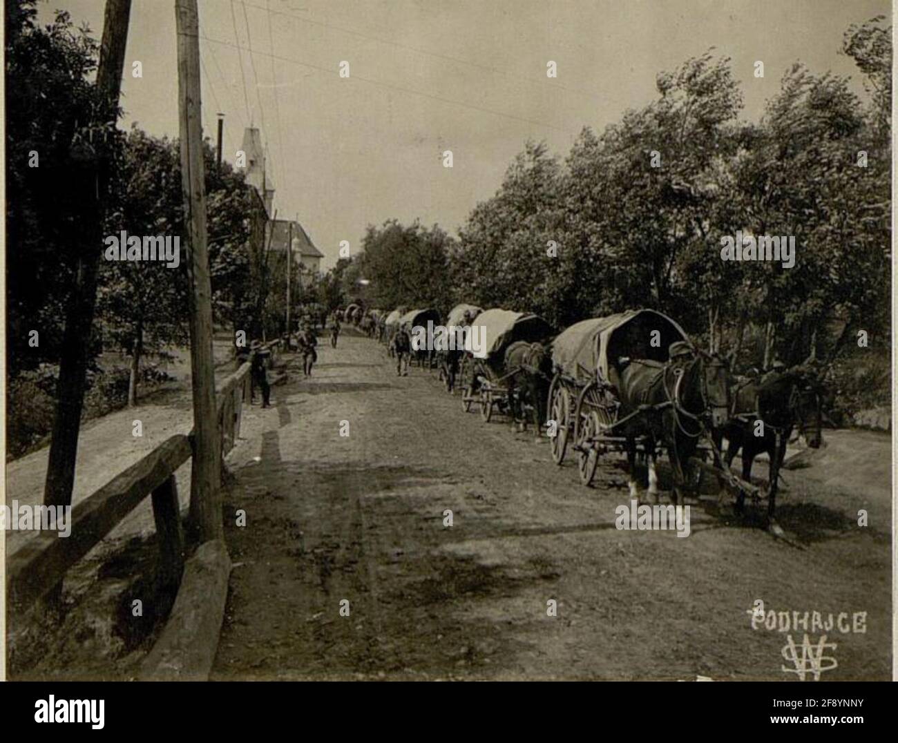 View of Podhajce Stock Photo Alamy