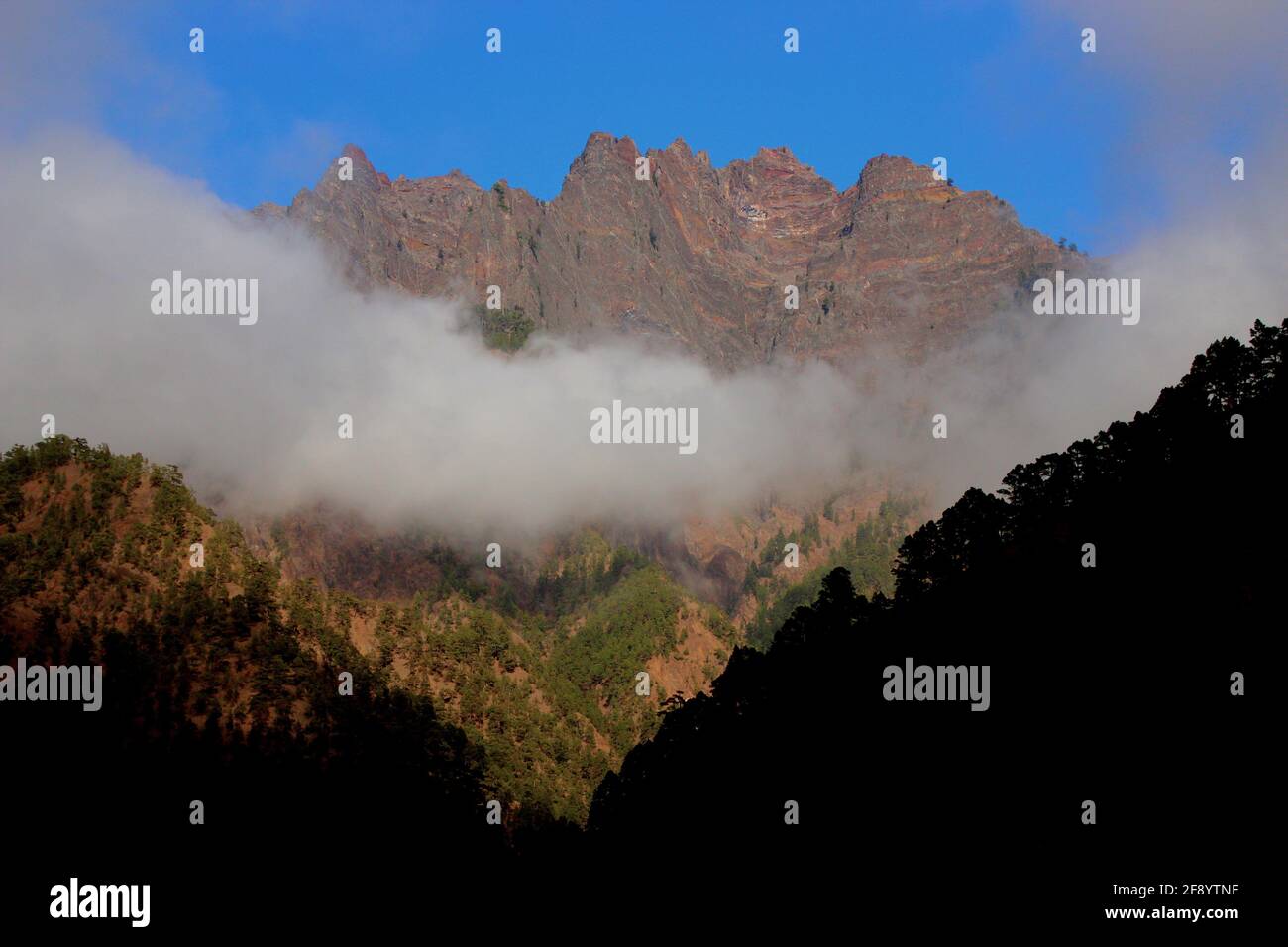 Parque nacional caldera de taburiente hi-res stock photography and