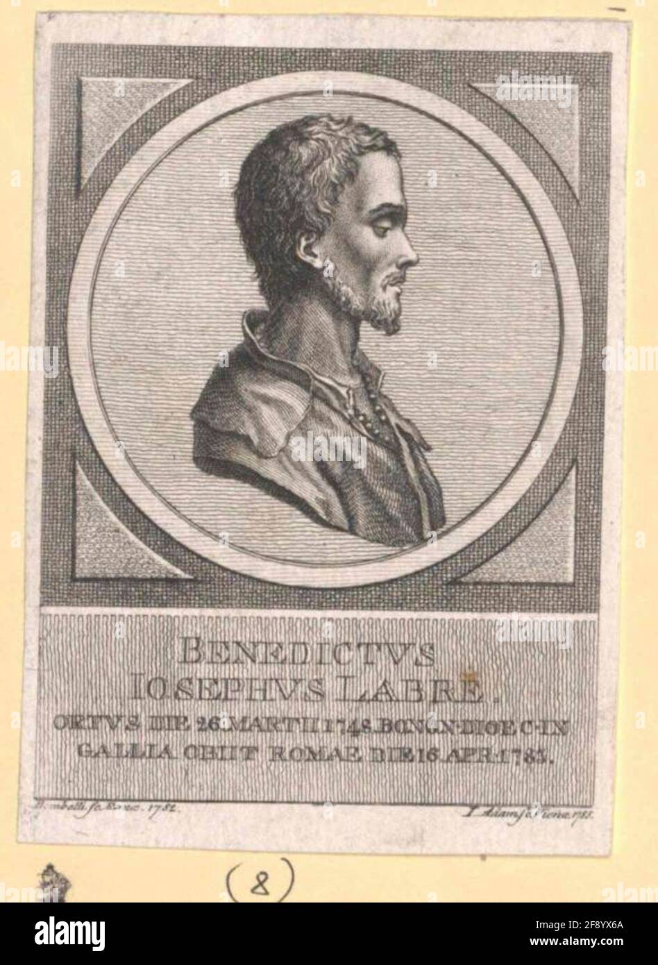 Labre, Benoit-Joseph Stock Photo - Alamy
