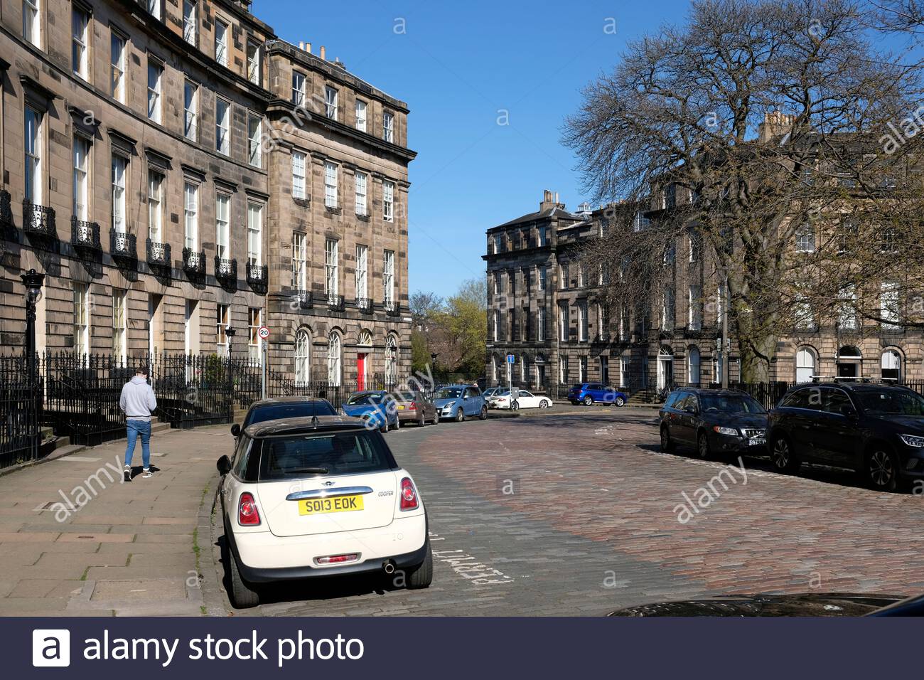 Ainslie Place and Great Stuart Street, Edinburgh New Town Streets