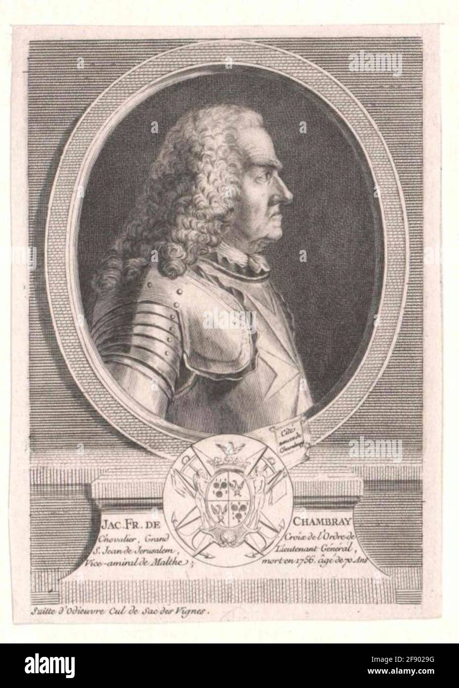 Chambray, Jacques Francois de Stock Photo Alamy
